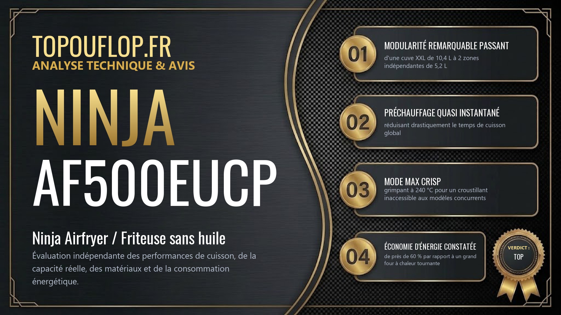 Ninja Foodi FlexDrawer Air Fryer 2 Compartiments (AF500EUCP) : Avis, Analyse & Vrais Défauts