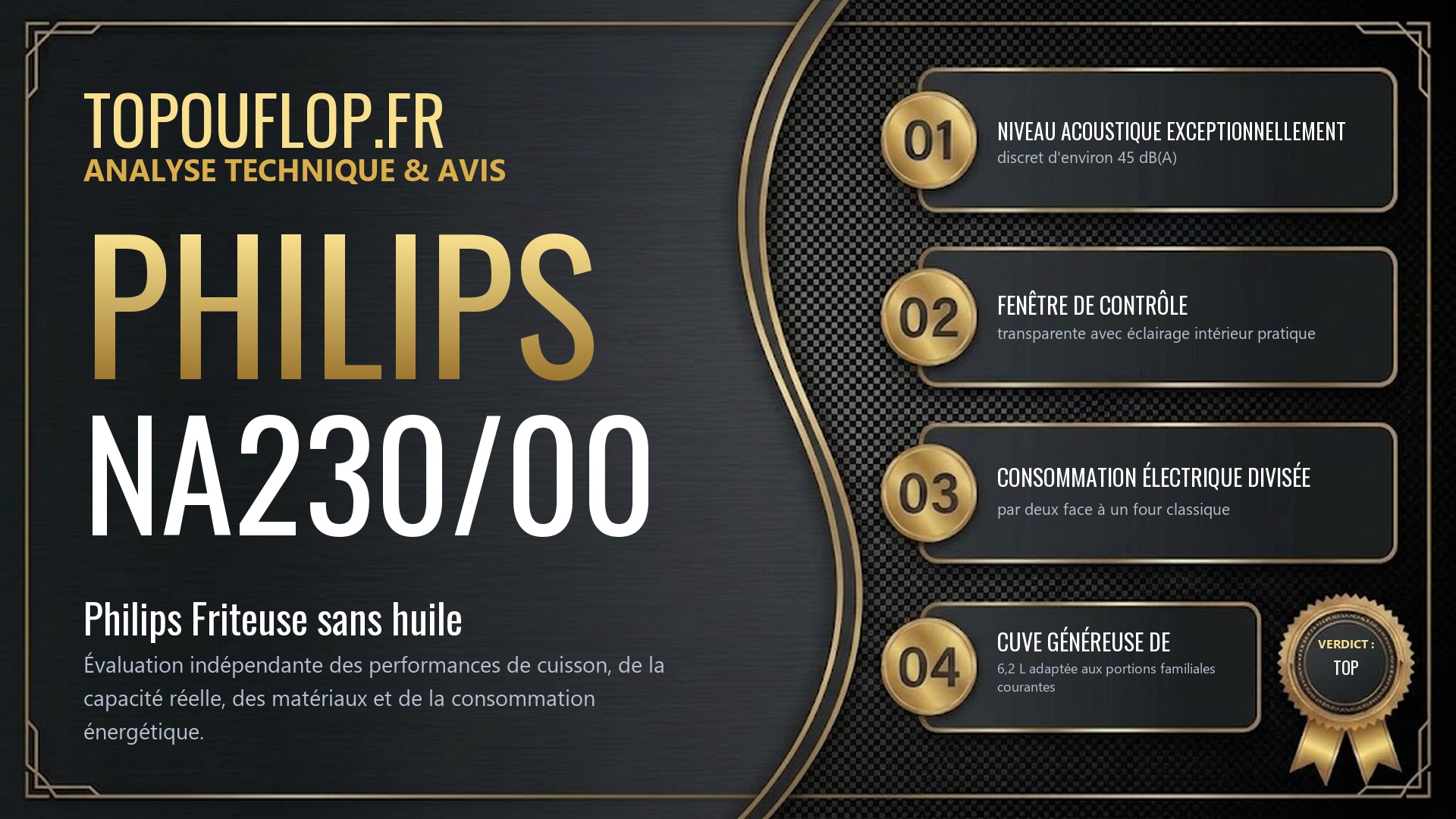 Philips Airfryer 2000 – Air Fryer 6.2L (NA230/00) : Avis, Analyse & Vrais Défauts